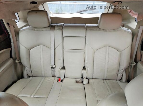 3GYFNDE39GS568329 2016 CADILLAC SRX Burgundy Հետևի նստատեղերի տեսք