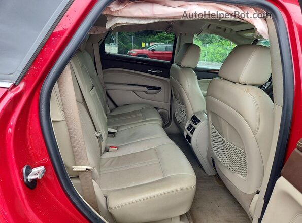 3GYFNDE39GS568329 2016 CADILLAC SRX Burgundy Սալոնի հետևի տեսք