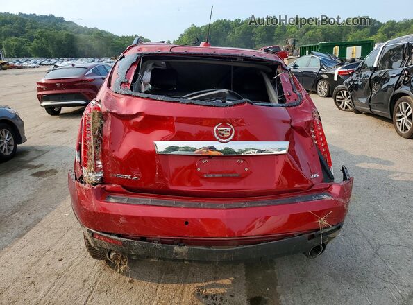 3GYFNEE33GS571376 2016 CADILLAC SRX Red Вид ззаду