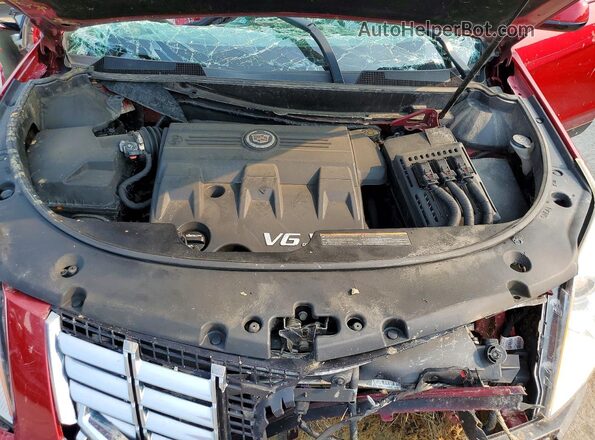 3GYFNEE33GS571376 2016 CADILLAC SRX Red Вид підкапотного простору