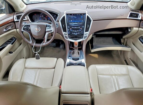 3GYFNEE34GS509582 2016 CADILLAC SRX Brown Առջևի վահանակի տեսք