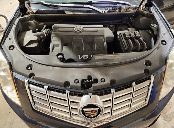 3GYFNEE34GS540928 2016 CADILLAC SRX Blue Engine compartment view