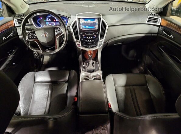 3GYFNEE34GS540928 2016 CADILLAC SRX Blue Dashboard view