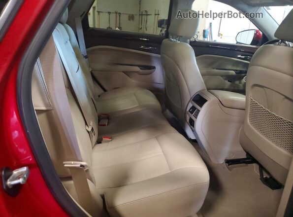 3GYFNEE36GS522673 2016 CADILLAC SRX Burgundy Вид задніх сидінь