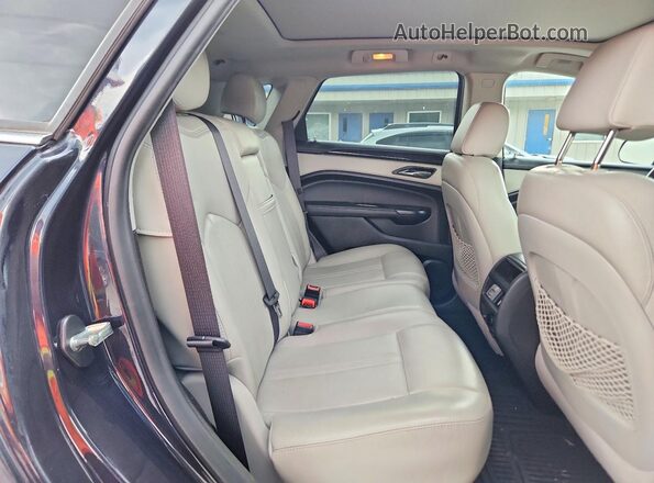 3GYFNEE36GS559738 2016 CADILLAC SRX Charcoal Rear interior view