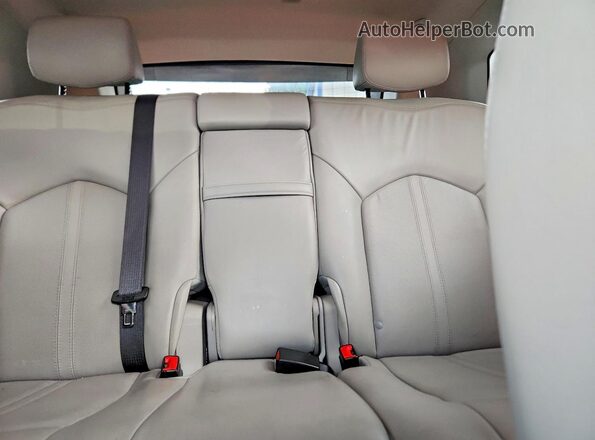 3GYFNEE36GS559738 2016 CADILLAC SRX Charcoal Rear seats view