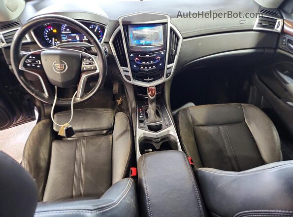 3GYFNEE38GS504675 2016 CADILLAC SRX Black Առջևի վահանակի տեսք