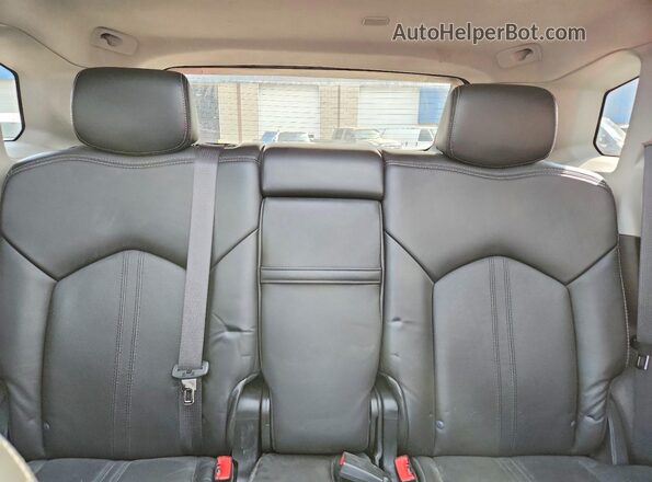 3GYFNEE38GS587685 2016 CADILLAC SRX Black Vista de los asientos traseros