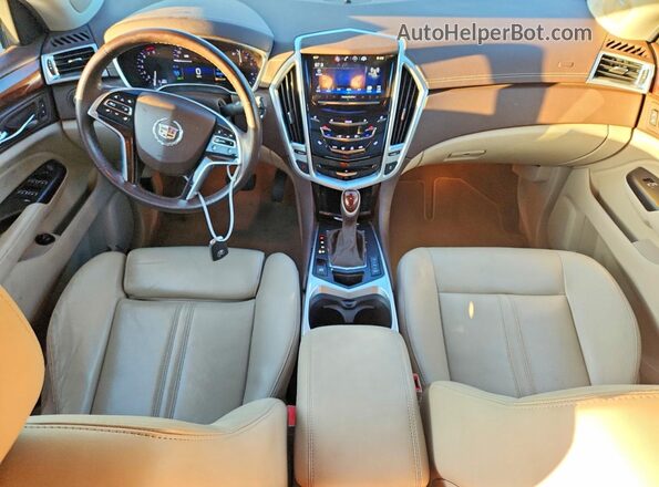 3GYFNEE3XGS585968 2016 CADILLAC SRX Gray Vista del salpicadero