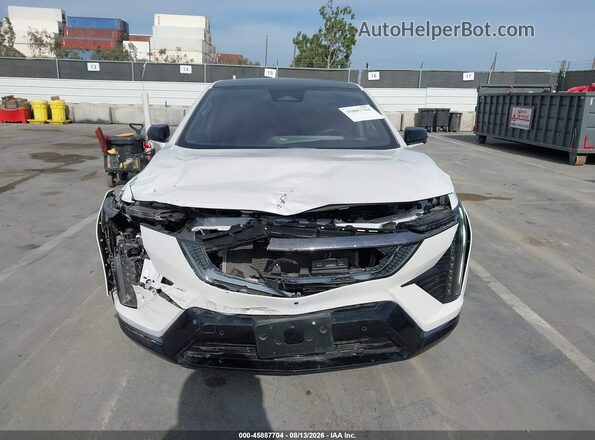 3GYK3GMR2SS207139 2025 CADILLAC OPTIQ White Սարքավորումների վահանակի տեսք