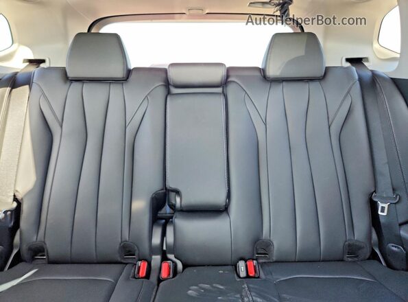 3HDSA1H30SM708001 2025 ACURA ADX White Vista de los asientos traseros