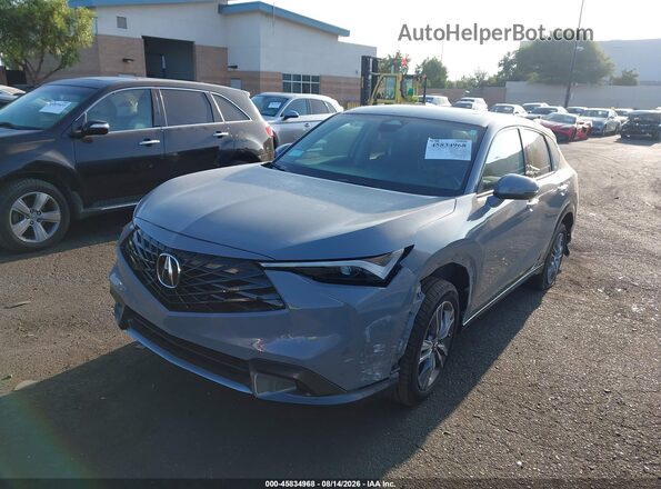 3HDSA1H33SM707621 2025 ACURA ADX Gray წინა მარცხენა ხედი სამი მეოთხედიდან