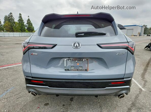 3HDSA1H50SM703236 2025 ACURA ADX Gray Vista trasera