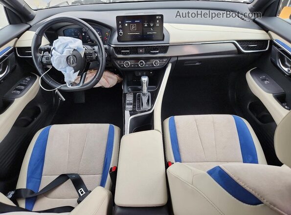 3HDSA1H50SM703236 2025 ACURA ADX Gray Vista del salpicadero