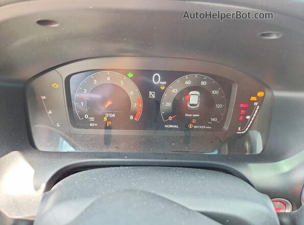 3HDSA1H50TM703139 2026 ACURA ADX Gray ხელსაწყოთა პანელის ხედი