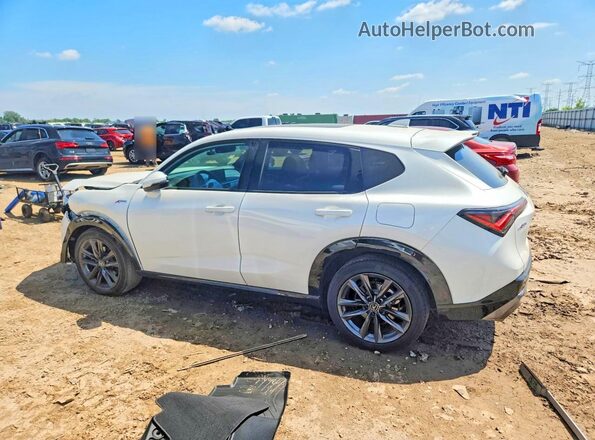 3HDSA1H57SM701726 2025 ACURA ADX White უკანა მარცხენა