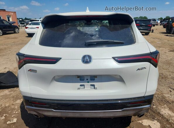 3HDSA1H57SM701726 2025 ACURA ADX White უკანა ხედი