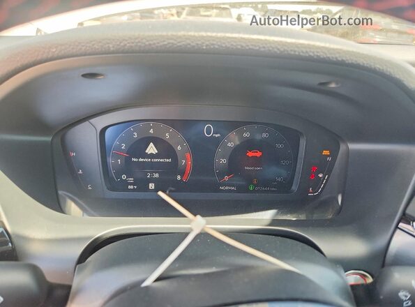 3HDSA1H57SM701726 2025 ACURA ADX White ხელსაწყოთა პანელის ხედი