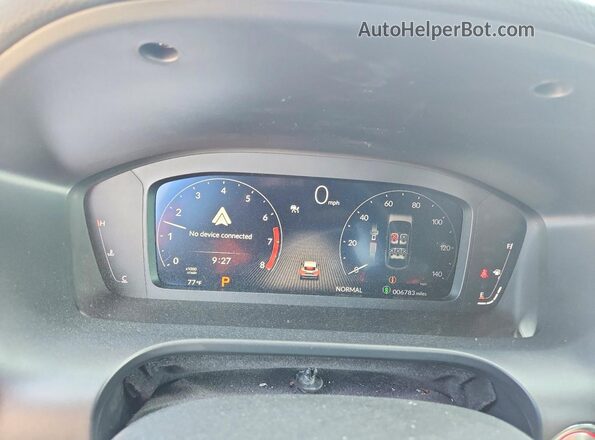 3HDSA2H39SM710660 2025 ACURA ADX Silver ხელსაწყოთა პანელის ხედი