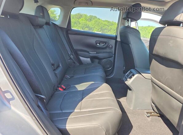 3HDSA2H39SM710660 2025 ACURA ADX Silver უკანა სალონის ხედი