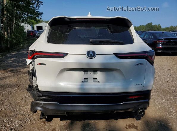 3HDSA2H52SM103257 2025 ACURA ADX White Vista trasera
