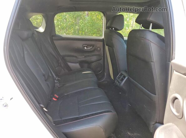 3HDSA2H52SM103257 2025 ACURA ADX White Vista de los asientos traseros