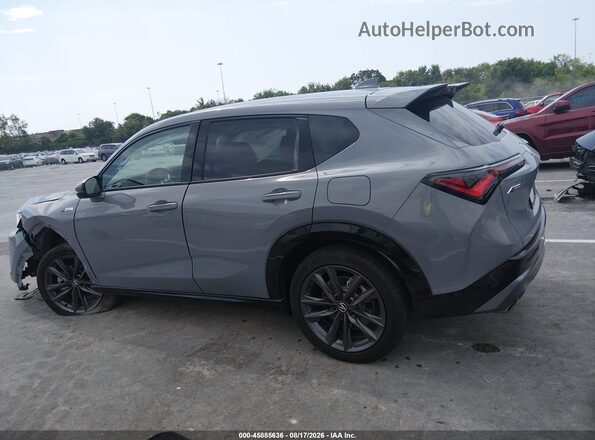 3HDSA2H53SM700496 2025 ACURA ADX Gray სალონის 360-გრადუსიანი ხედი
