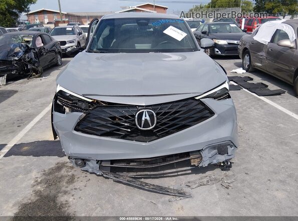 3HDSA2H53SM700496 2025 ACURA ADX Gray ხელსაწყოთა პანელის ხედი