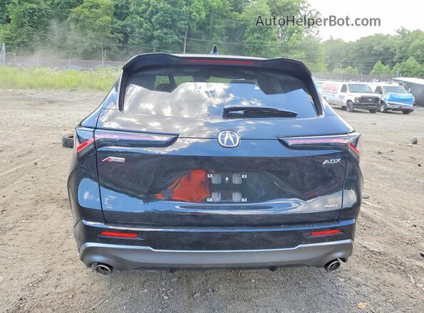 3HDSA2H58SM715463 2025 ACURA ADX Black Widok z tyłu