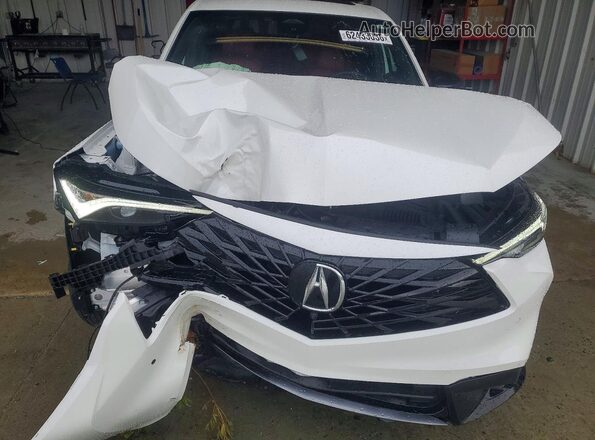 3HDSA2H73SM705215 2025 ACURA ADX White Widok komory silnika