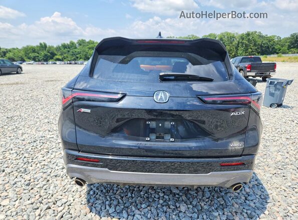 3HDSA2H73SM716991 2025 ACURA ADX Black უკანა ხედი