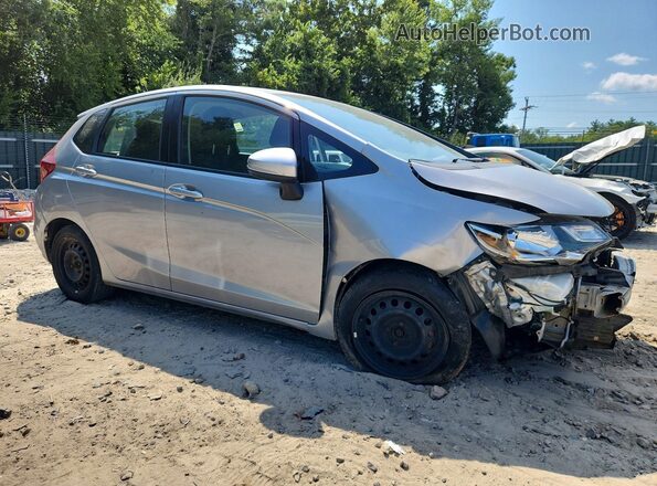 3HGGK5G41JM703878 2018 HONDA FIT Silver Front right