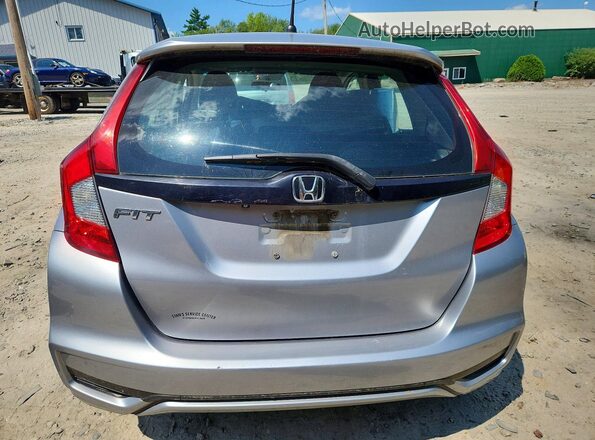 3HGGK5G41JM703878 2018 HONDA FIT Silver Rear view