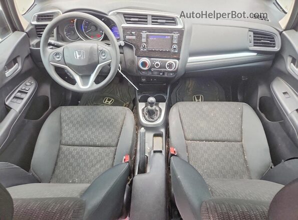 3HGGK5G52HM700555 2017 HONDA FIT Gray Widok deski rozdzielczej
