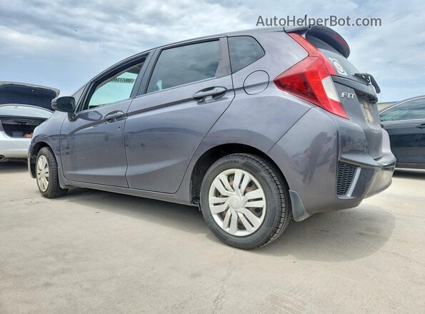3HGGK5G52HM700555 2017 HONDA FIT Gray Tył lewy