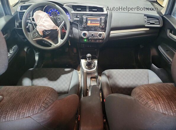 3HGGK5G52HM701771 2017 HONDA FIT Gray Вид панелі приладів