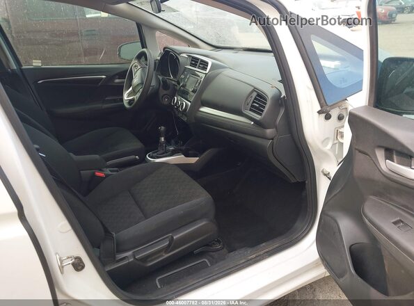 3HGGK5G56HM701286 2017 HONDA FIT White Widok wnętrza z przodu