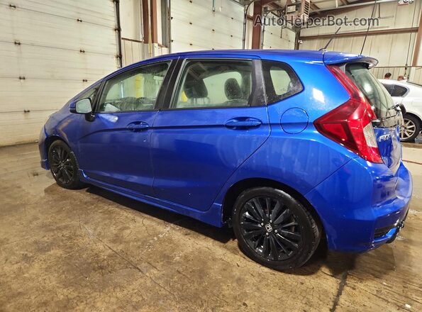 3HGGK5G68JM716984 2018 HONDA FIT Blue Задня ліва чверть
