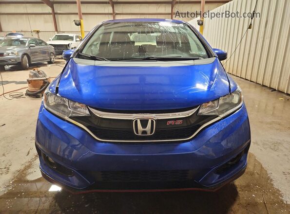 3HGGK5G68JM716984 2018 HONDA FIT Blue Вид спереду