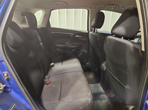3HGGK5G68JM716984 2018 HONDA FIT Blue Вид задніх сидінь