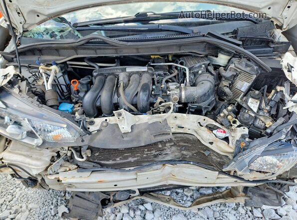 3HGGK5G74HM702230 2017 HONDA FIT Белый Вид задней части салона