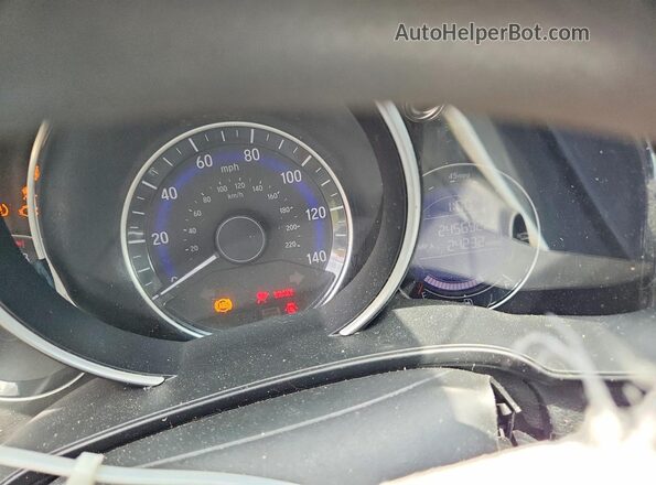 3HGGK5G74HM702230 2017 HONDA FIT Белый Вид щитка приборов