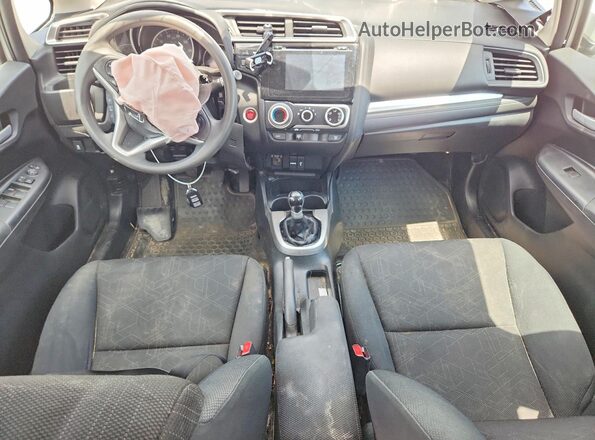 3HGGK5G74HM702230 2017 HONDA FIT Белый Вид панели приборов