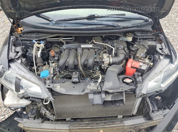 3HGGK5G78HM700254 2017 HONDA FIT Black Widok wnętrza z tyłu