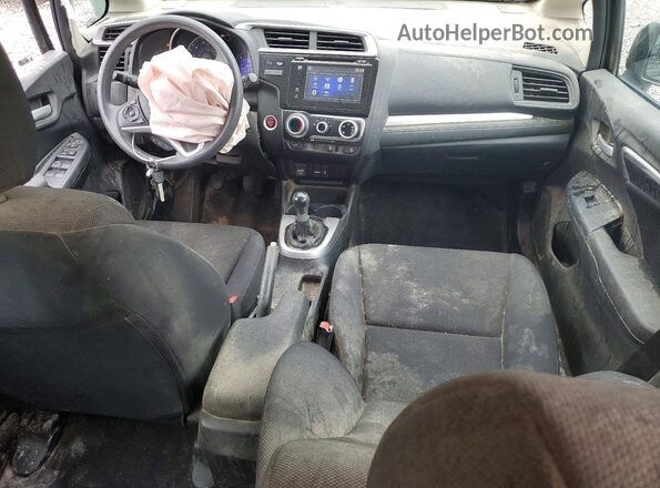 3HGGK5G78HM700254 2017 HONDA FIT Black Widok deski rozdzielczej