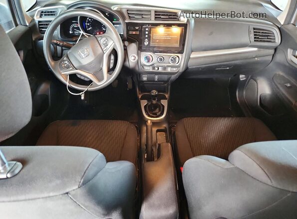 3HGGK5G84JM711928 2018 HONDA FIT Silver Dashboard view