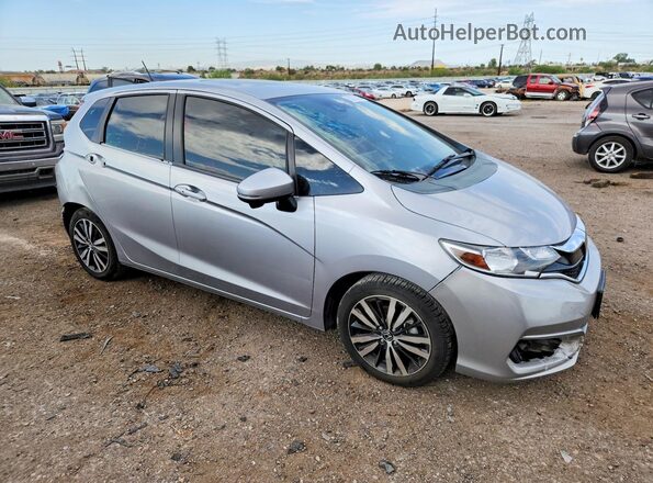 3HGGK5H0XKM706887 2019 HONDA FIT Silver Передня права чверть