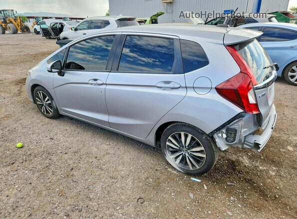 3HGGK5H0XKM706887 2019 HONDA FIT Silver Задня ліва чверть
