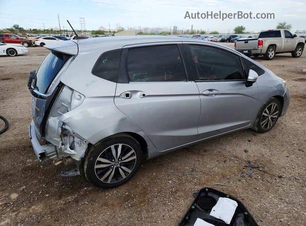 3HGGK5H0XKM706887 2019 HONDA FIT Silver Задня права чверть