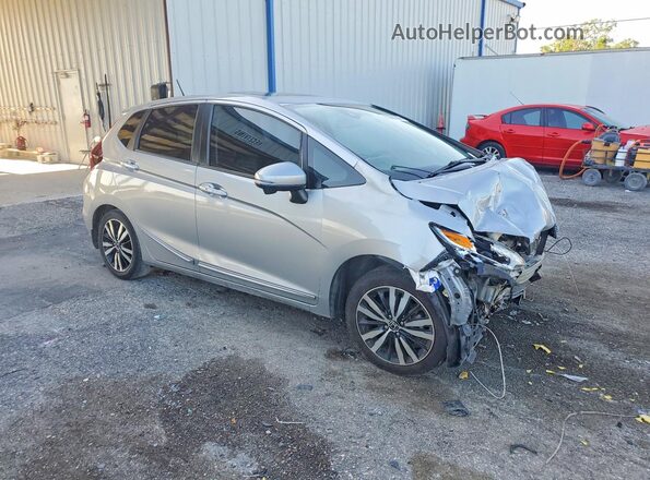 3HGGK5H0XKM722491 2019 HONDA FIT Серебряный Передняя правая четверть